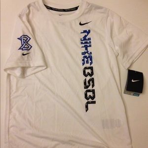 NEW! RARE Nike BSBL Baseball DRI FIT Shirt Boys SMALL ⚾️ *READ